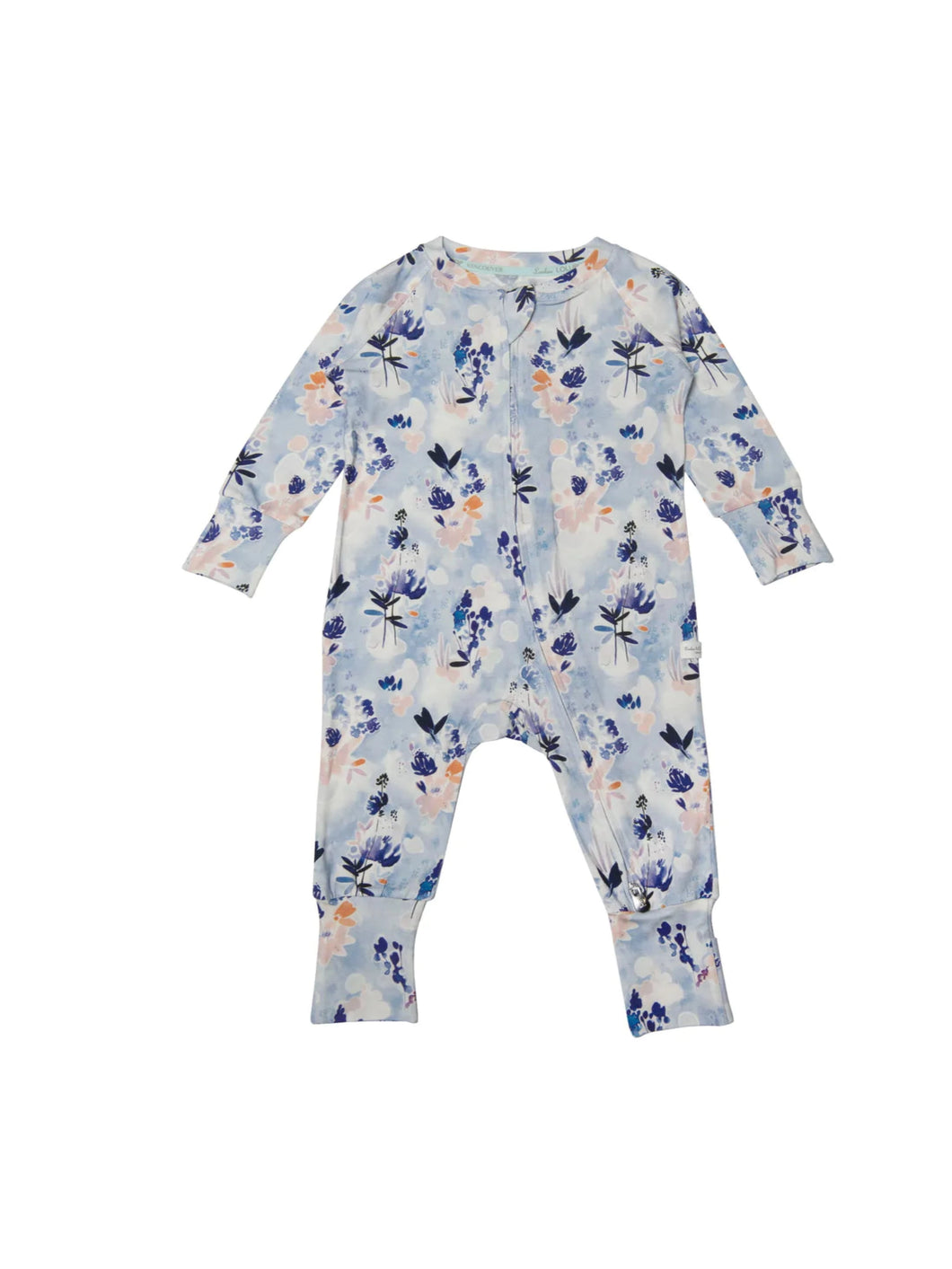 LOULOU LOLLIPOP SLEEPER IN INK FLORAL