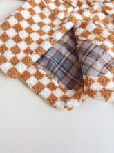 Load image into Gallery viewer, CARAMEL CHECK SHACKET
