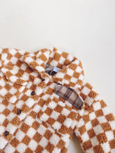Load image into Gallery viewer, CARAMEL CHECK SHACKET
