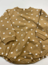 Load image into Gallery viewer, QUINCY MAE DAISY BUBBLE FLEECE ROMPER
