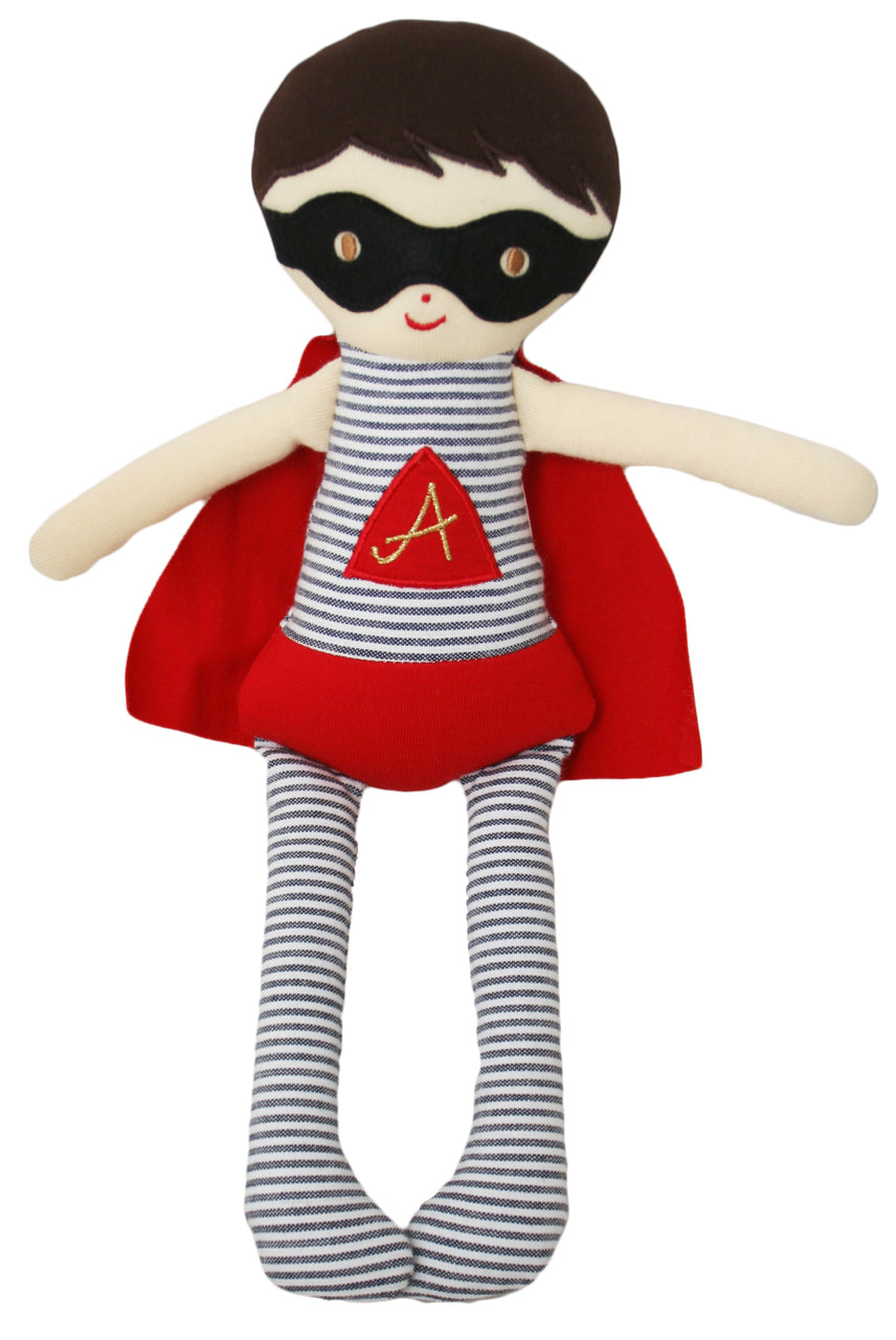 SUPER HERO DOLL RATTLE